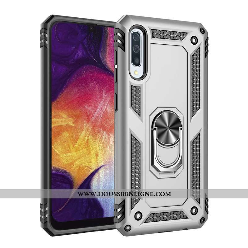 Housse Samsung Galaxy A70s Tendance Fluide Doux Rose Incassable Anneau Tout Compris Une Agrafe