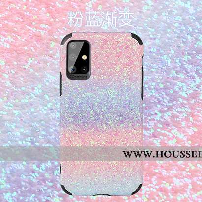 Housse Samsung Galaxy A71 Luxe Charmant Nouveau Dégradé Tout Compris Incassable Fluide Doux Rose