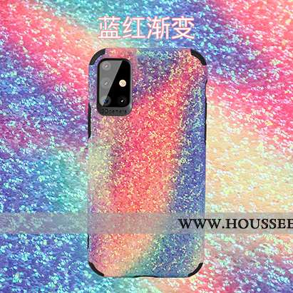 Housse Samsung Galaxy A71 Luxe Charmant Nouveau Dégradé Tout Compris Incassable Fluide Doux Rose