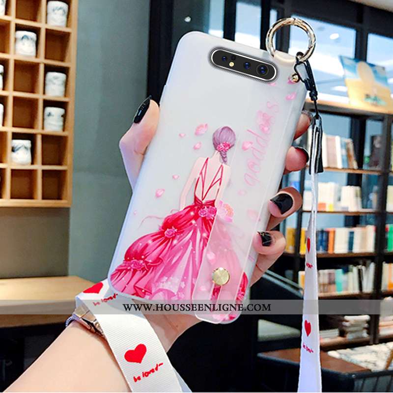 Housse Samsung Galaxy A80 Personnalité Créatif Étoile Coque Téléphone Portable Protection Incassable