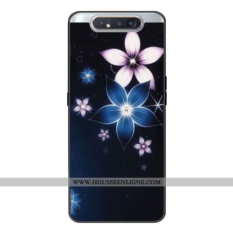 Housse Samsung Galaxy A80 Personnalité Tendance Fluide Doux Étui Personnalisé Tout Compris Coque Ros