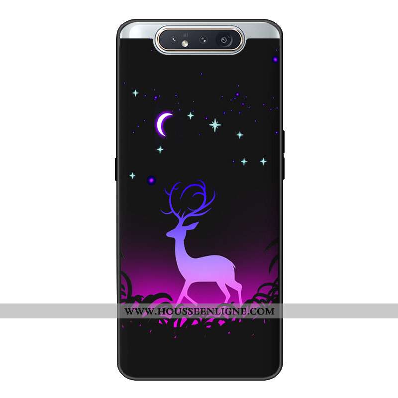 Housse Samsung Galaxy A80 Personnalité Tendance Fluide Doux Étui Personnalisé Tout Compris Coque Ros