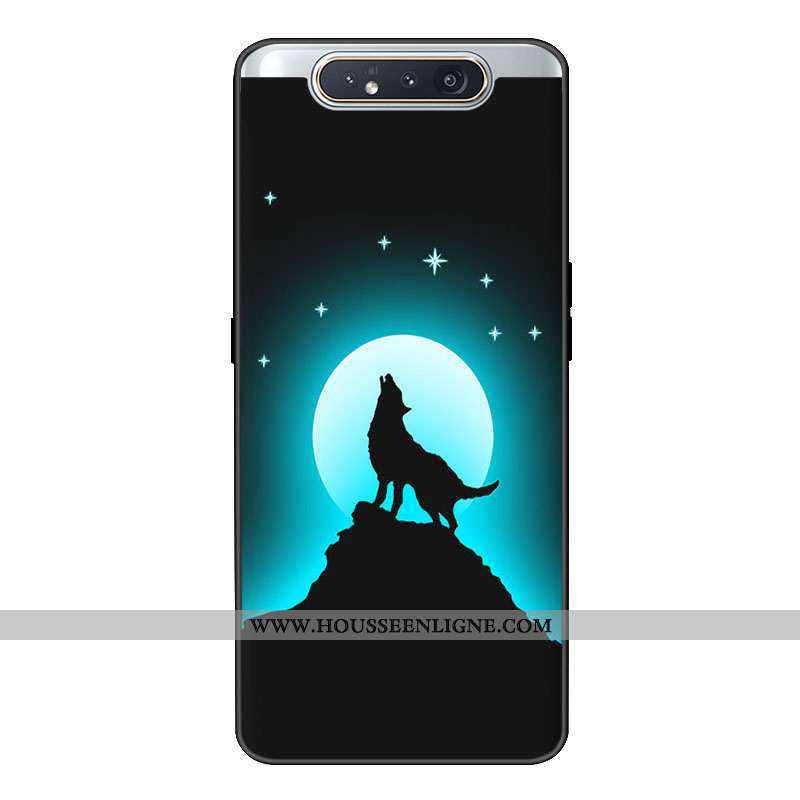 Housse Samsung Galaxy A80 Personnalité Tendance Fluide Doux Étui Personnalisé Tout Compris Coque Ros