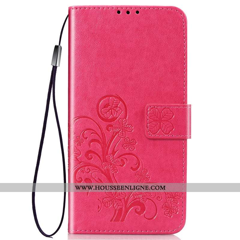 Housse Samsung Galaxy A80 Protection Cuir Téléphone Portable Carte Clamshell Coque Bleu