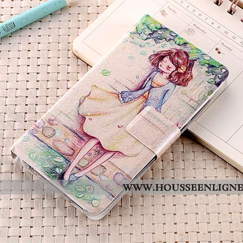 Housse Samsung Galaxy A8s Cuir Fluide Doux Violet Incassable Coque Étoile Protection