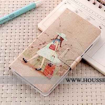 Housse Samsung Galaxy A8s Cuir Fluide Doux Violet Incassable Coque Étoile Protection