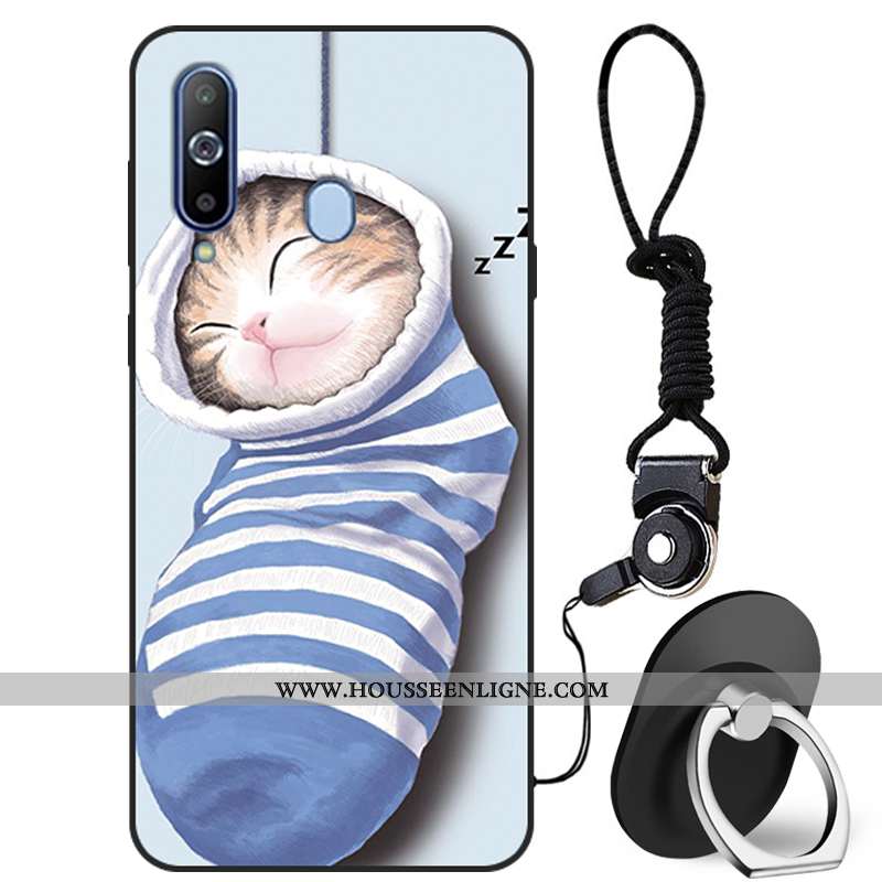 Housse Samsung Galaxy A8s Dessin Animé Charmant Coque Tout Compris Incassable Téléphone Portable Éto