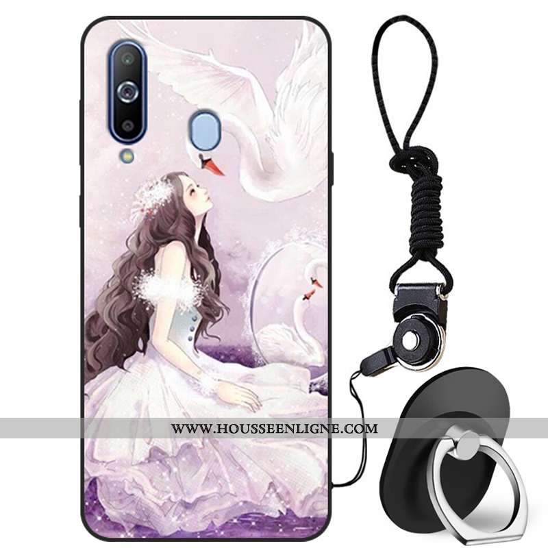 Housse Samsung Galaxy A8s Dessin Animé Charmant Coque Tout Compris Incassable Téléphone Portable Éto