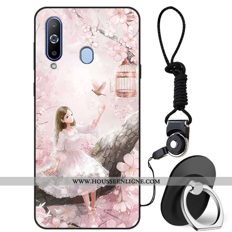 Housse Samsung Galaxy A8s Dessin Animé Charmant Coque Tout Compris Incassable Téléphone Portable Éto