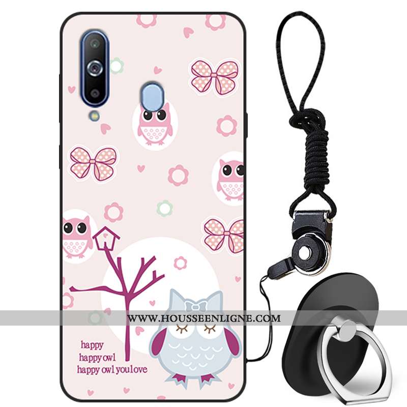 Housse Samsung Galaxy A8s Dessin Animé Charmant Coque Tout Compris Incassable Téléphone Portable Éto