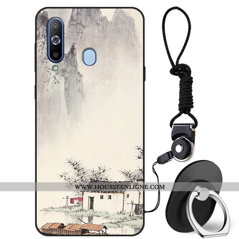 Housse Samsung Galaxy A8s Dessin Animé Charmant Coque Tout Compris Incassable Téléphone Portable Éto