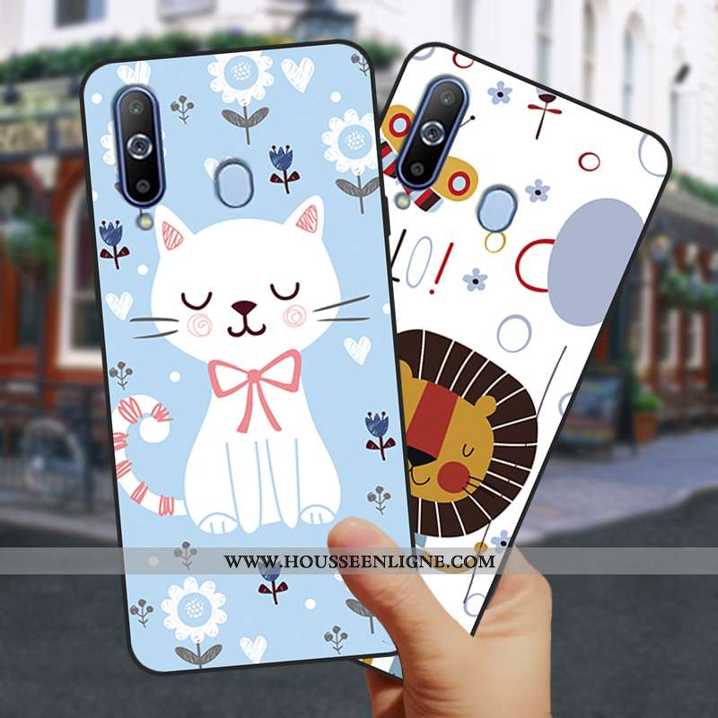 Housse Samsung Galaxy A8s Dessin Animé Charmant Coque Tout Compris Incassable Téléphone Portable Éto
