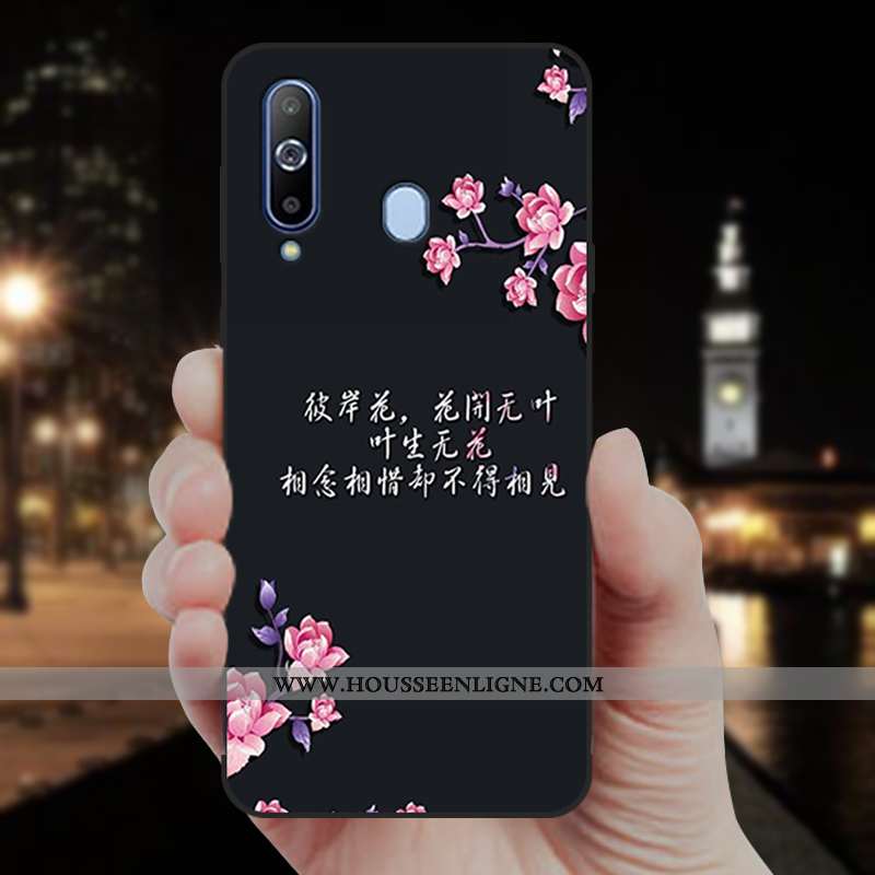 Housse Samsung Galaxy A8s Dessin Animé Charmant Coque Tout Compris Incassable Téléphone Portable Éto