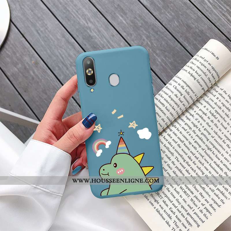 Housse Samsung Galaxy A8s Fluide Doux Silicone Tout Compris Bleu Net Rouge Coque Arc En Ciel