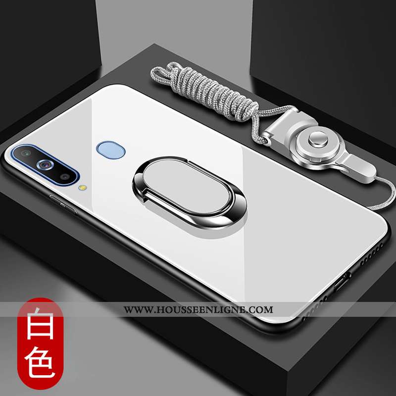 Housse Samsung Galaxy A8s Légère Verre Bordure Téléphone Portable Légères Noir Étoile