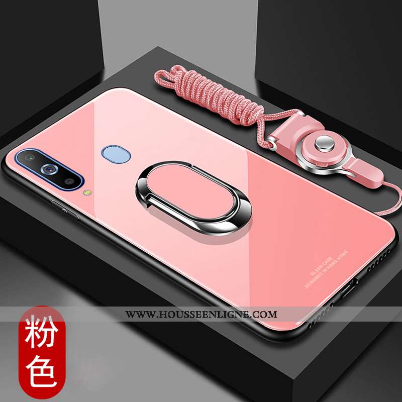 Housse Samsung Galaxy A8s Légère Verre Bordure Téléphone Portable Légères Noir Étoile
