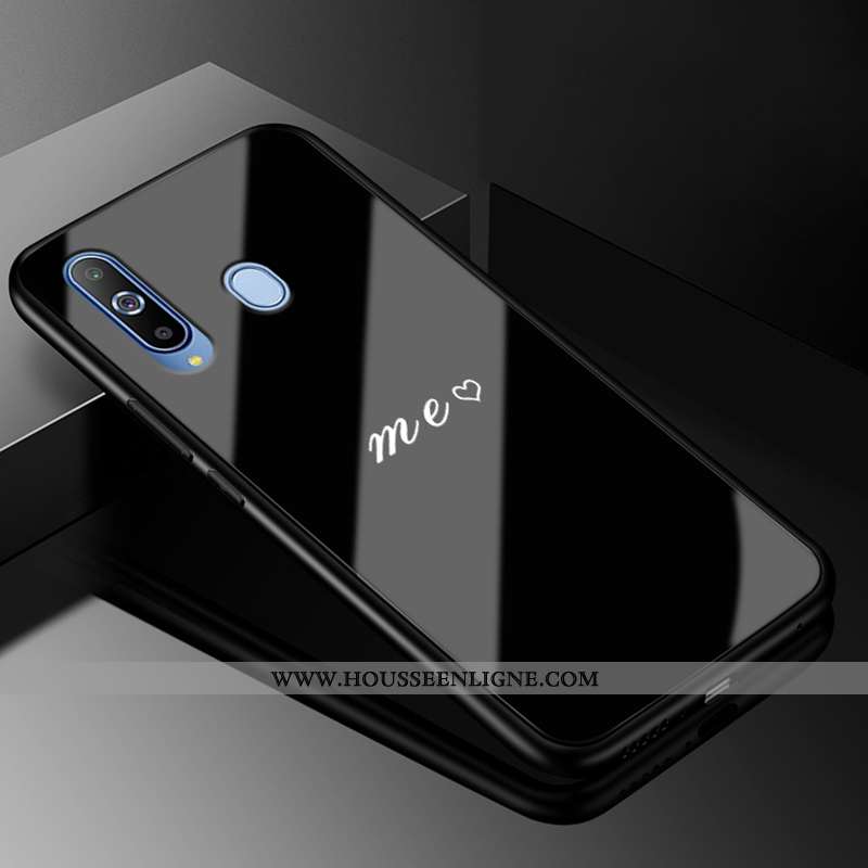 Housse Samsung Galaxy A8s Mode Protection Verre Incassable Coque Tendance Créatif Blanche