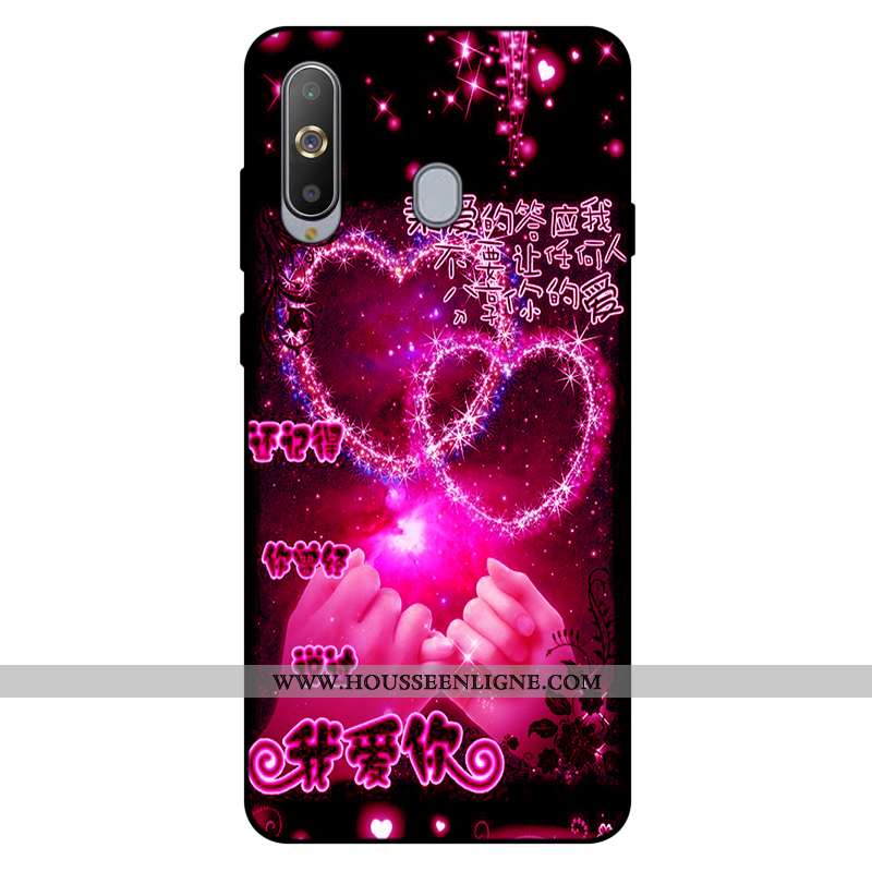 Housse Samsung Galaxy A8s Silicone Fluide Doux Incassable Coque Amoureux Tout Compris Personnalisé R