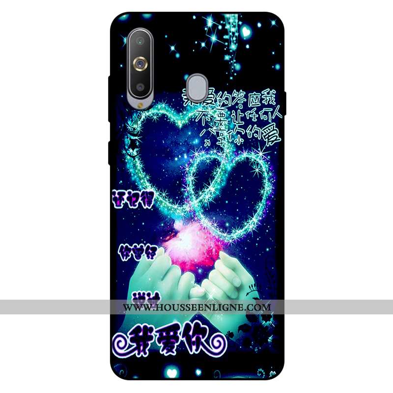 Housse Samsung Galaxy A8s Silicone Fluide Doux Incassable Coque Amoureux Tout Compris Personnalisé R