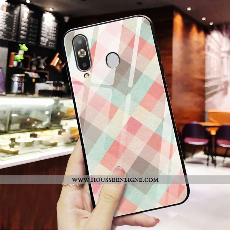 Housse Samsung Galaxy A8s Silicone Mode Tendance Nouveau Protection Personnalité Tout Compris Rouge