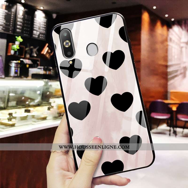 Housse Samsung Galaxy A8s Silicone Mode Tendance Nouveau Protection Personnalité Tout Compris Rouge