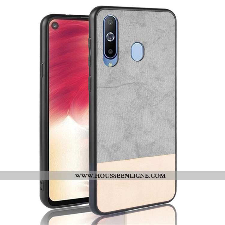 Housse Samsung Galaxy A8s Tendance Protection Couture Couleurs Coque 2020 Téléphone Portable Rouge