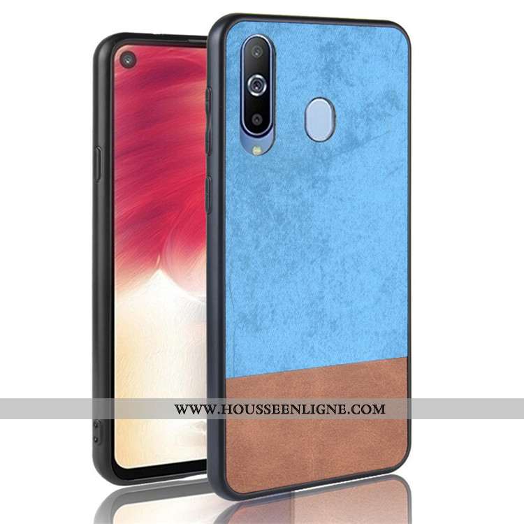 Housse Samsung Galaxy A8s Tendance Protection Couture Couleurs Coque 2020 Téléphone Portable Rouge