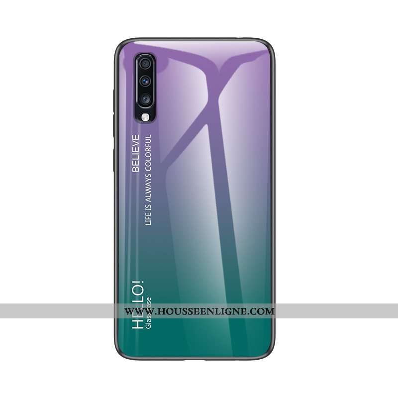 Housse Samsung Galaxy A90 5g Légère Fluide Doux Étoile Incassable Noir Coque Dégradé