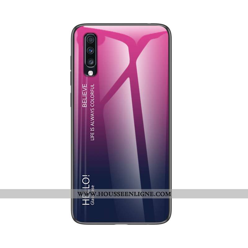 Housse Samsung Galaxy A90 5g Légère Fluide Doux Étoile Incassable Noir Coque Dégradé
