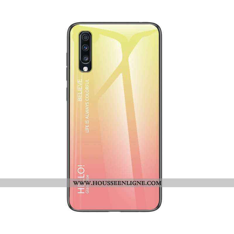 Housse Samsung Galaxy A90 5g Légère Fluide Doux Étoile Incassable Noir Coque Dégradé