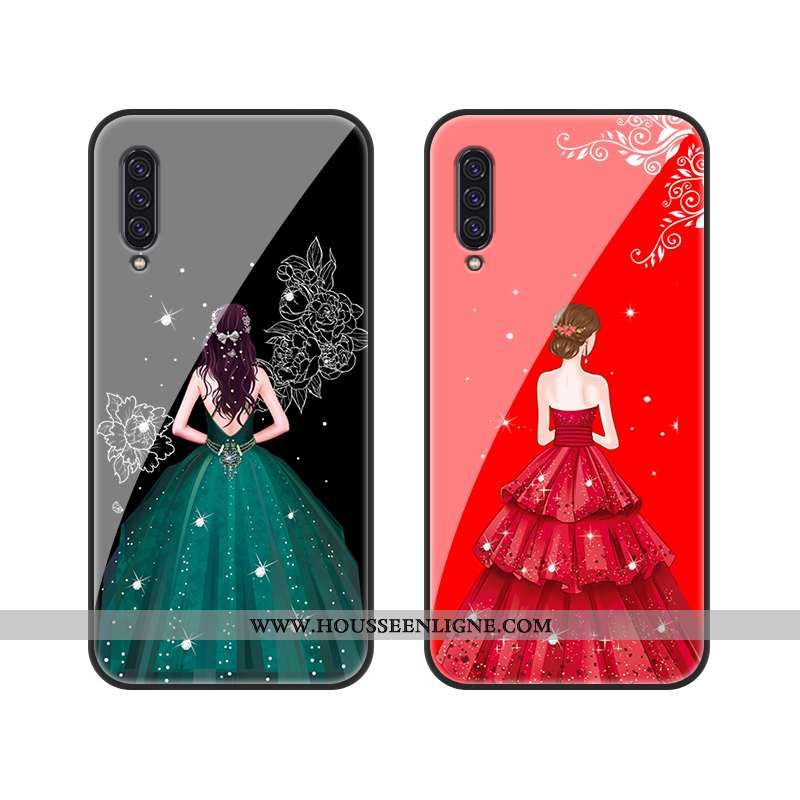 Housse Samsung Galaxy A90 5g Protection Verre Silicone Téléphone Portable Incassable Personnalité Ét