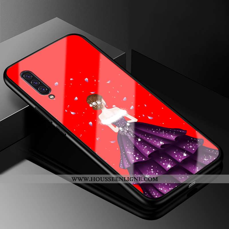 Housse Samsung Galaxy A90 5g Protection Verre Silicone Téléphone Portable Incassable Personnalité Ét