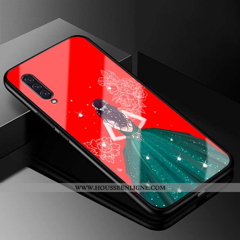 Housse Samsung Galaxy A90 5g Protection Verre Silicone Téléphone Portable Incassable Personnalité Ét