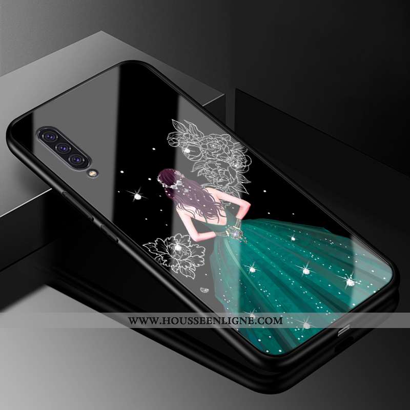 Housse Samsung Galaxy A90 5g Protection Verre Silicone Téléphone Portable Incassable Personnalité Ét