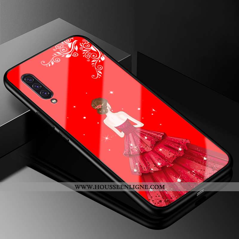 Housse Samsung Galaxy A90 5g Protection Verre Silicone Téléphone Portable Incassable Personnalité Ét