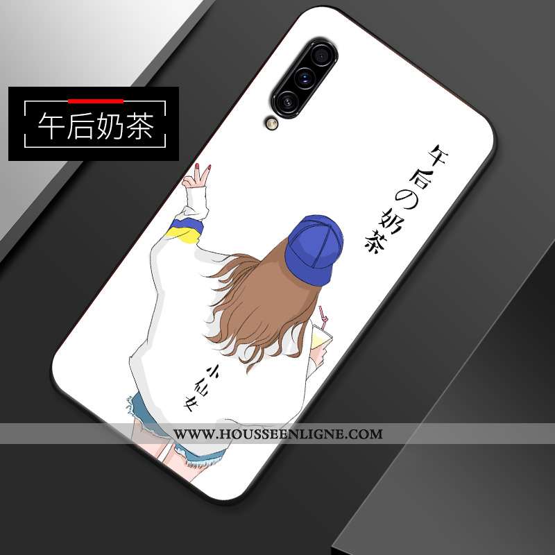 Housse Samsung Galaxy A90 5g Tendance Légère Jaune Ultra Étui Incassable Silicone