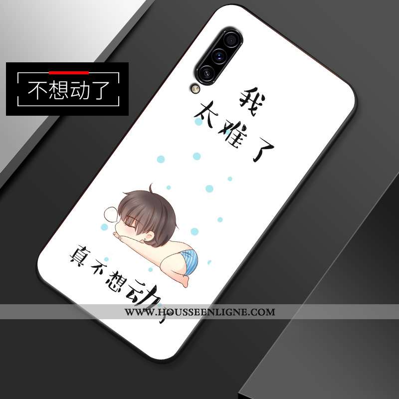 Housse Samsung Galaxy A90 5g Tendance Légère Jaune Ultra Étui Incassable Silicone