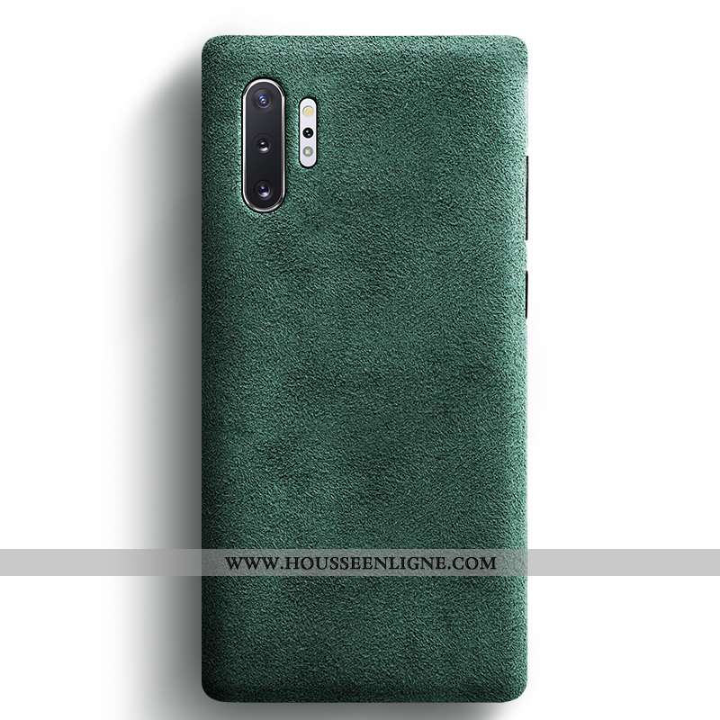 Housse Samsung Galaxy Note 10+ Daim Fourrure Personnalité Tout Compris Tendance Coque Téléphone Port