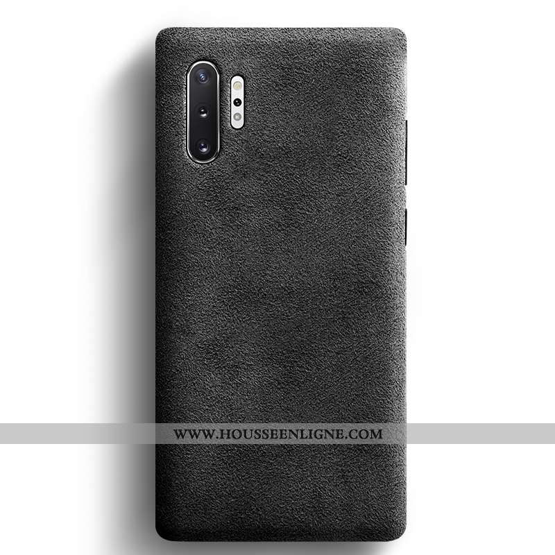 Housse Samsung Galaxy Note 10+ Daim Fourrure Personnalité Tout Compris Tendance Coque Téléphone Port