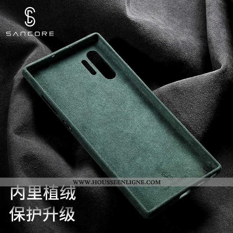 Housse Samsung Galaxy Note 10+ Daim Fourrure Personnalité Tout Compris Tendance Coque Téléphone Port