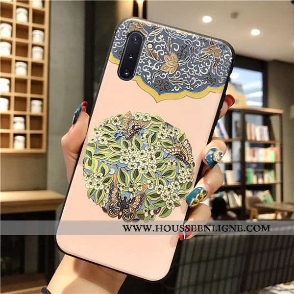 Housse Samsung Galaxy Note 10 Personnalité Créatif Téléphone Portable Incassable Étoile Coque Légère