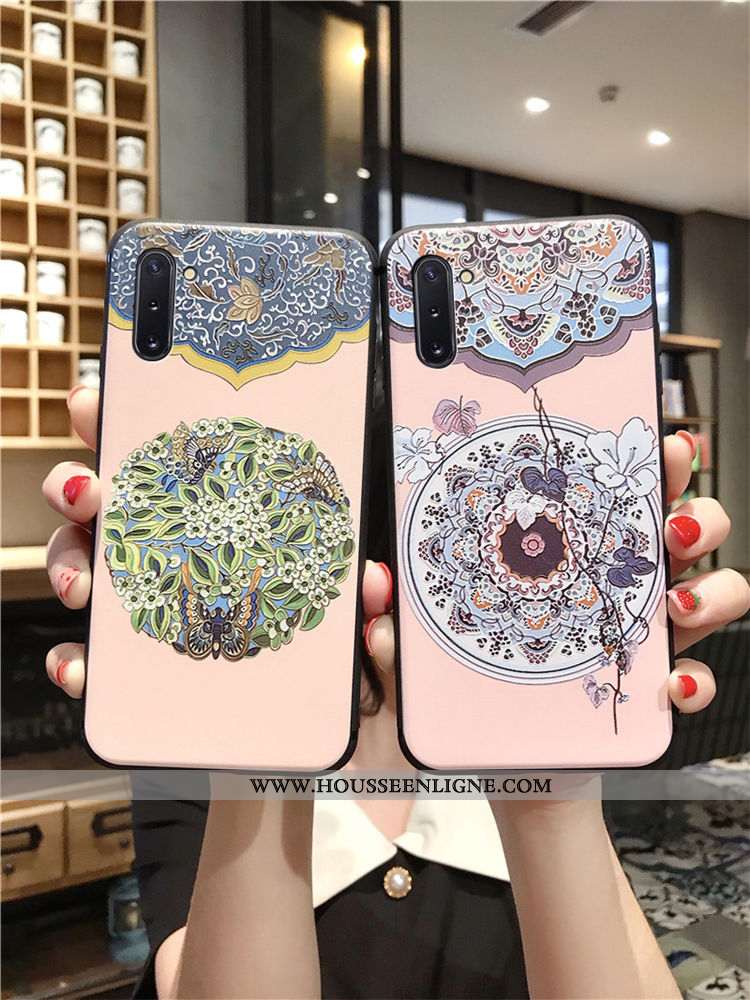 Housse Samsung Galaxy Note 10 Personnalité Créatif Téléphone Portable Incassable Étoile Coque Légère