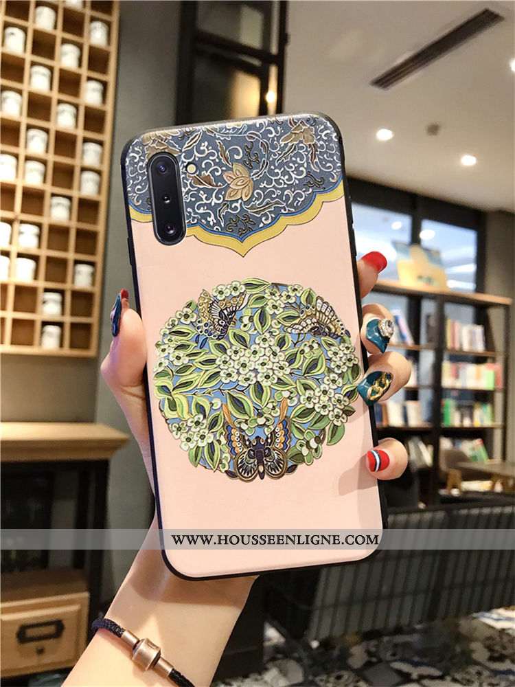 Housse Samsung Galaxy Note 10 Personnalité Créatif Téléphone Portable Incassable Étoile Coque Légère