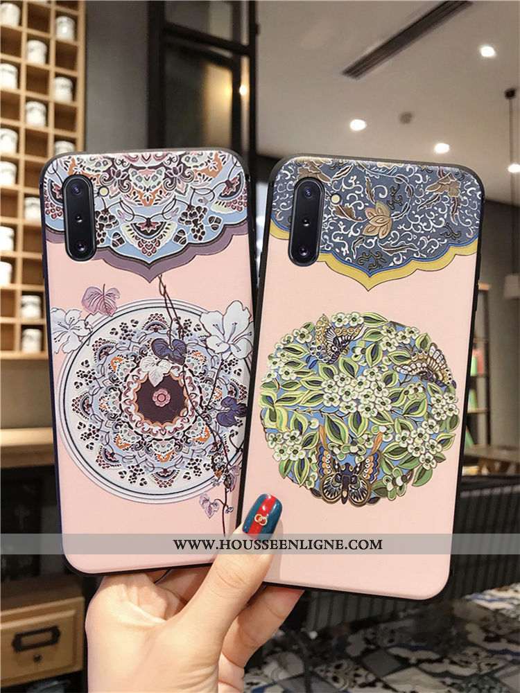 Housse Samsung Galaxy Note 10 Personnalité Créatif Téléphone Portable Incassable Étoile Coque Légère