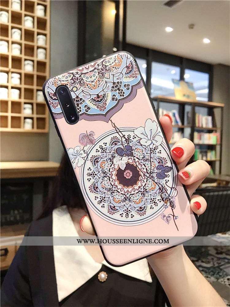 Housse Samsung Galaxy Note 10 Personnalité Créatif Téléphone Portable Incassable Étoile Coque Légère