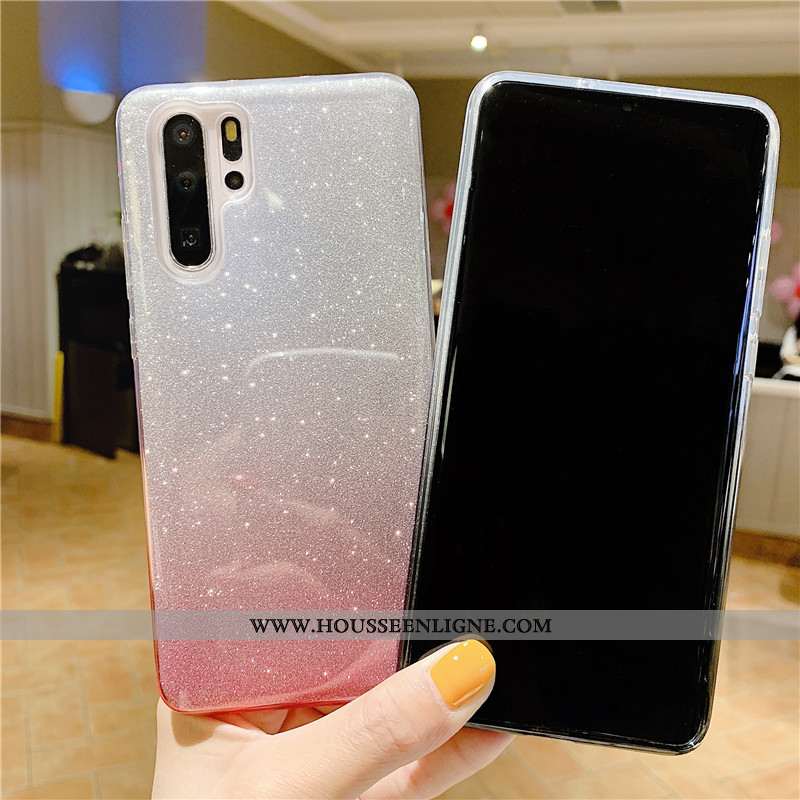 Housse Samsung Galaxy Note 10+ Protection Fluide Doux Étoile Mode Coloré Coque Silicone Bleu