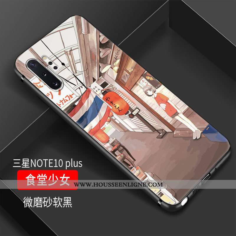 Housse Samsung Galaxy Note 10+ Tendance Fluide Doux Étoile Créatif Ornements Suspendus Téléphone Por