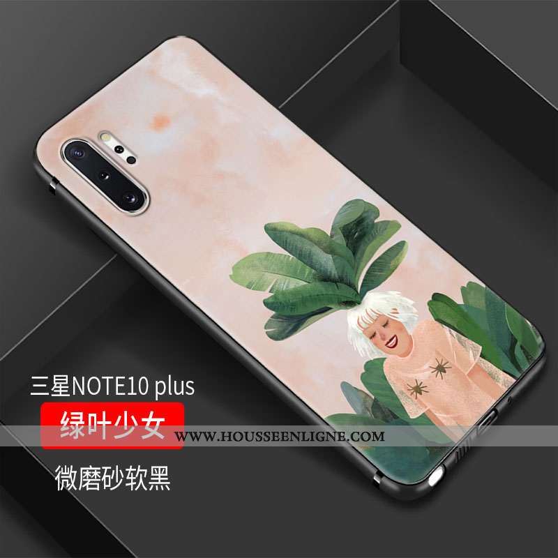 Housse Samsung Galaxy Note 10+ Tendance Fluide Doux Étoile Créatif Ornements Suspendus Téléphone Por