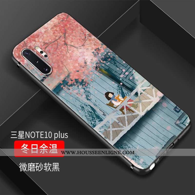 Housse Samsung Galaxy Note 10+ Tendance Fluide Doux Étoile Créatif Ornements Suspendus Téléphone Por