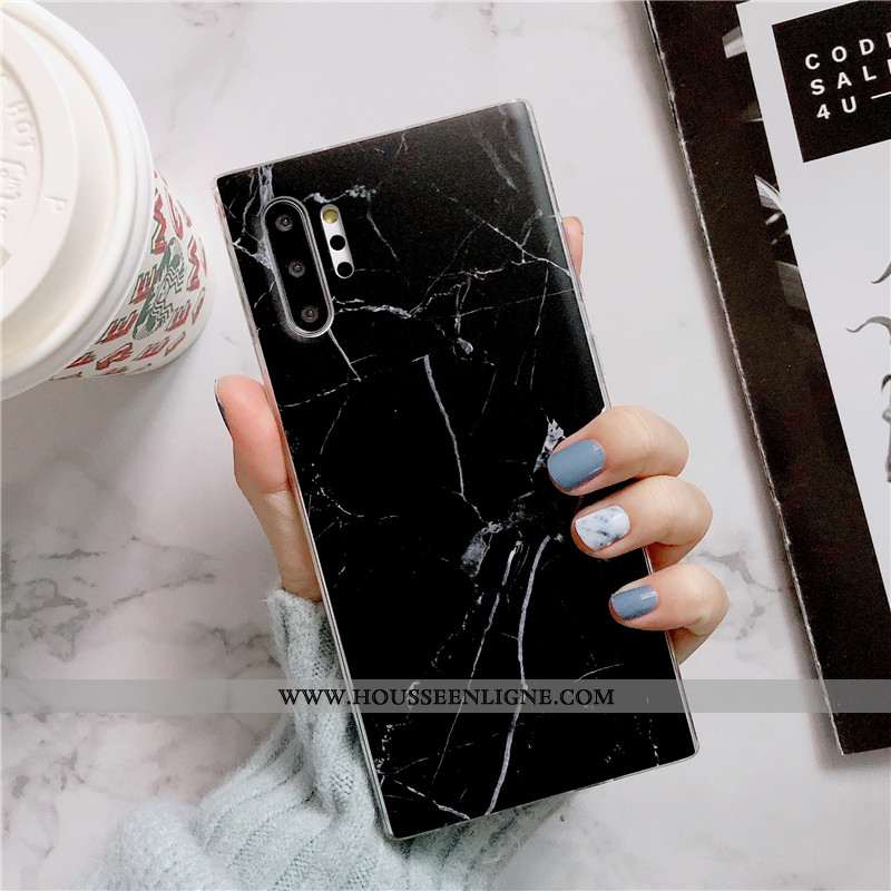 Housse Samsung Galaxy Note 10+ Ultra Tendance Téléphone Portable Vent Incassable Coque Rose